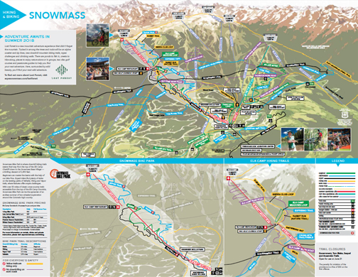 Snowmass Trail Map