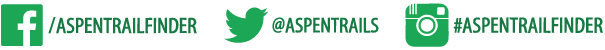 Aspen Trail Finder Social Media