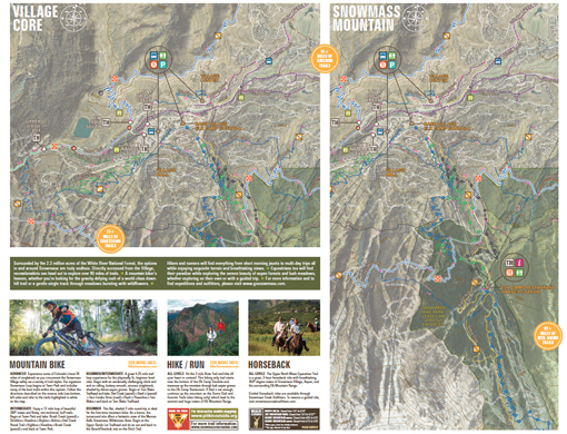 Snowmass Village Trail Map