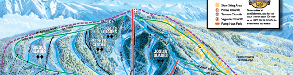 Sunlight Mountain Resort Trail Map