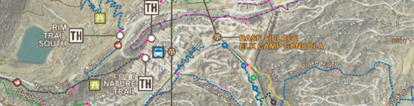 Town of Snowmass Village Trail Map - Town Of Snowmass Village Trail Map 600x154