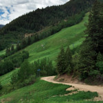 Aspen Mountain Summer Road