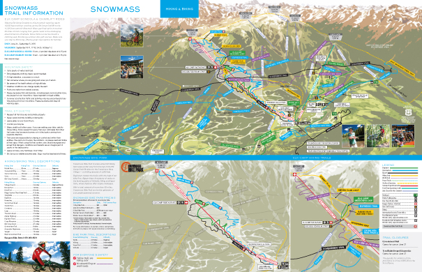 Snowmass Trail Map