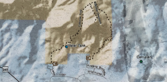 Colorow Trail Map