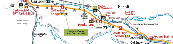 RFTA - Rio Grande Trail Map