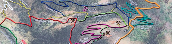 Smuggler Mountain Trail Map