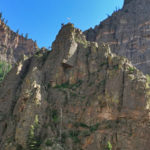 American Flag in Glenwood Canyon