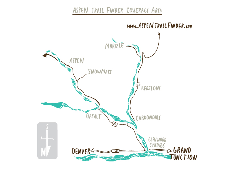 Aspen Trail Finder Coverage Area Map