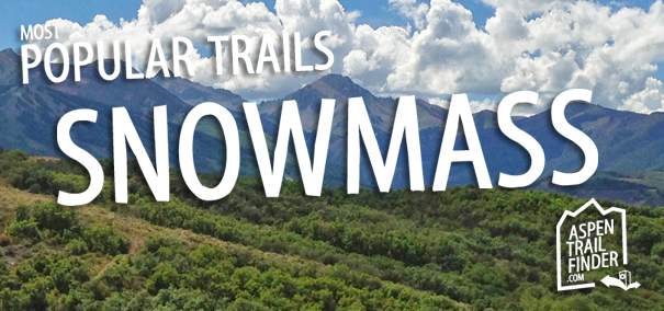 popular trails in snowmass